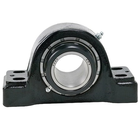 Link-Belt Pillow Block Bearing, 4 Bolt Pillow Block, 3-7/16 in. Bore, 3-3/4 in. Base to Center Height PB22455FH